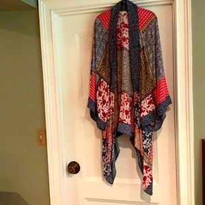 Umgee kimono M/L, multi-color & multi-pattern